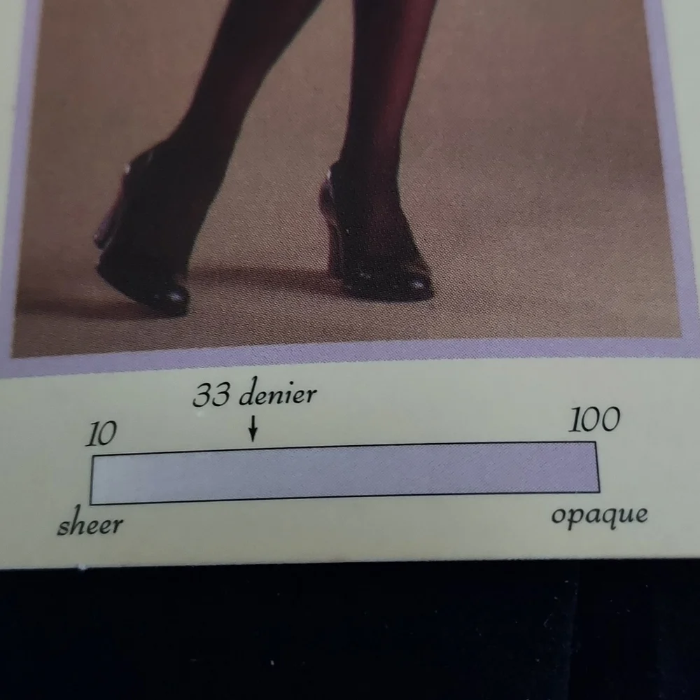 Opaque tights with Control Top in NAVY Size Large